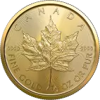 Investiční zlatá mince 1/2 oz Maple Leaf  2023