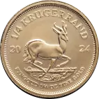 Investiční zlatá mince 1/4 oz Krugerrand  2024