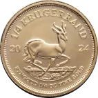 1/4 oz Krugerrand zlatá mince 2024