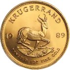 1 oz Krugerrand  zlatá mince 1989