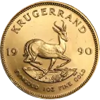 Investiční zlatá mince 1 oz Krugerrand  1990
