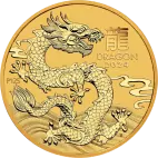 1 oz Lunar III Dragon  2024