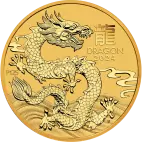 2 oz Lunar III Dragon 2024