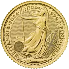 Investiční zlatá mince 1/10 oz Britannia Charles III  2024