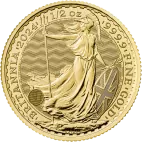 Investiční zlatá mince 1/2 oz Britannia Charles III 2024