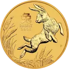 Investiční zlatá mince 10 oz Lunar III Rabbit  2023