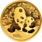 Investiční zlatá mince 30g China Panda  2024 