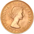 Investiční zlatá mince Královna  Elizabeth II Gold Sovereign 1957-2021