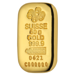 PAMP Suisse zlatý slitek  50 g