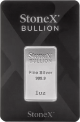 Stříbrný slitek 1 oz StoneX Bullion