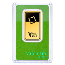 Valcambi green zlatý slitek 1 oz 